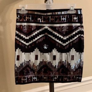 Sequin Skirt